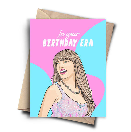 Taylor Swift Birthday Era Greeting Card