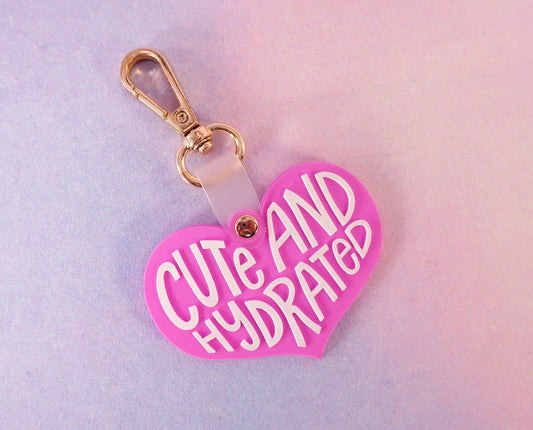 Cute and Hydrated Keychain