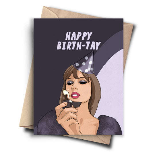Happy Birth-Tay Taylor Swift Greeting Card