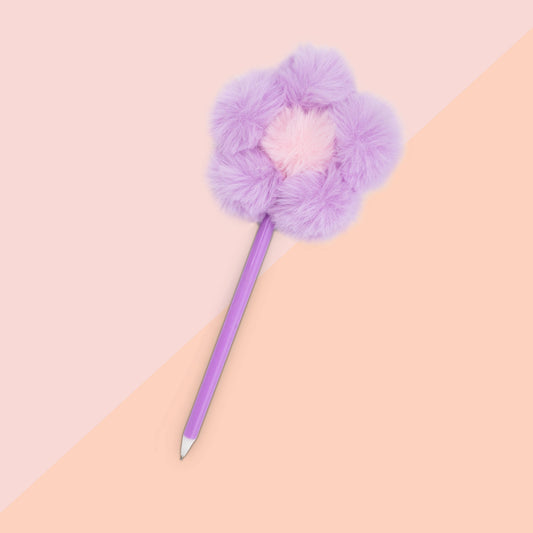Fuzzy Flower Pen