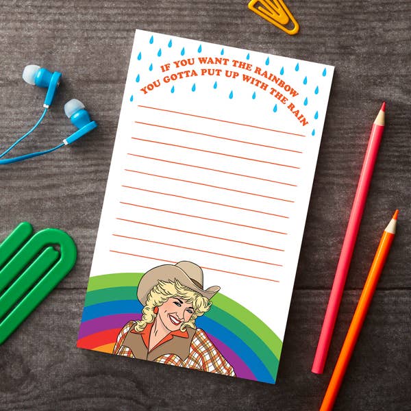 Dolly Cowgirl Notepad