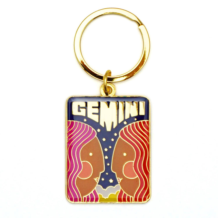 Gemini Keychain