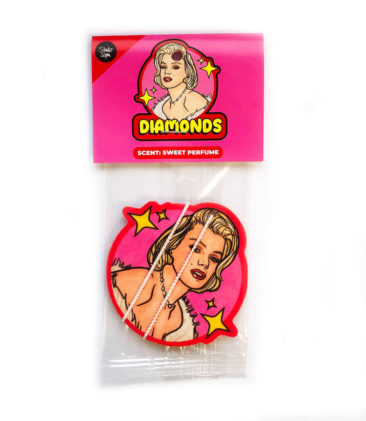 Diamond Marilyn Monroe Car Air Freshener