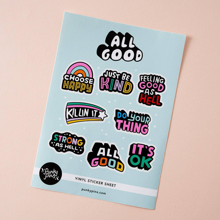 All Good Sticker Sheet