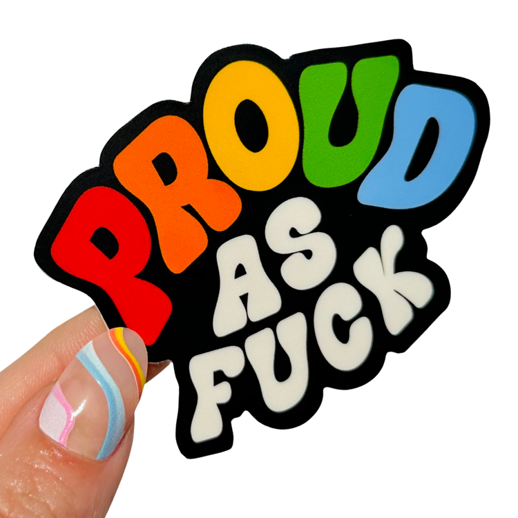 Proud AF Sticker