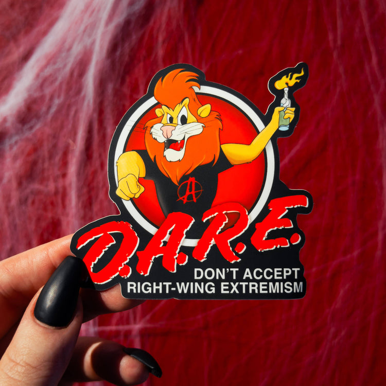 Don't Accept Right-Wing Extremism Sticker