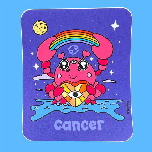 Cancer Zodiac Sticker