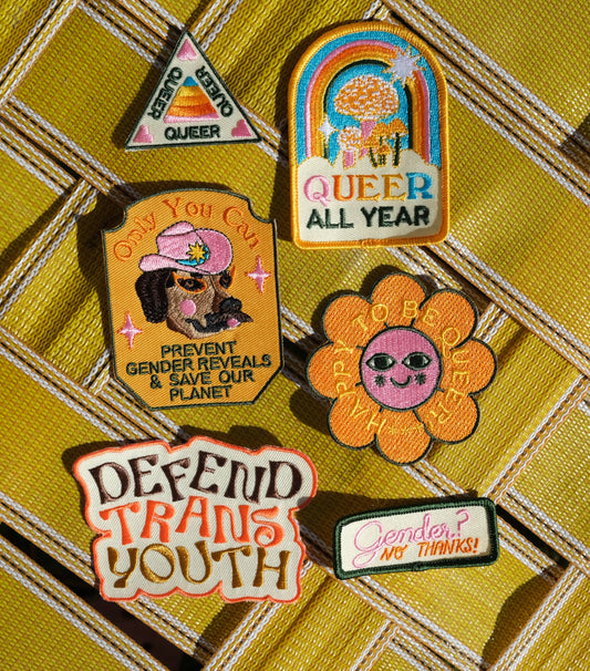 Defend Trans Youth Patch