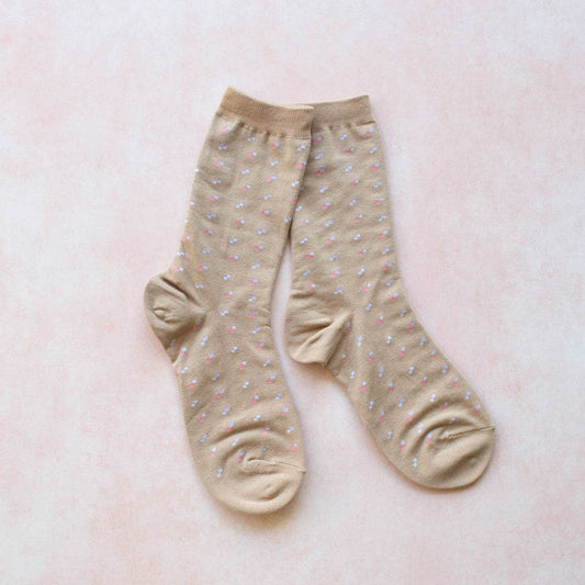 Lilac Neo Solid Socks