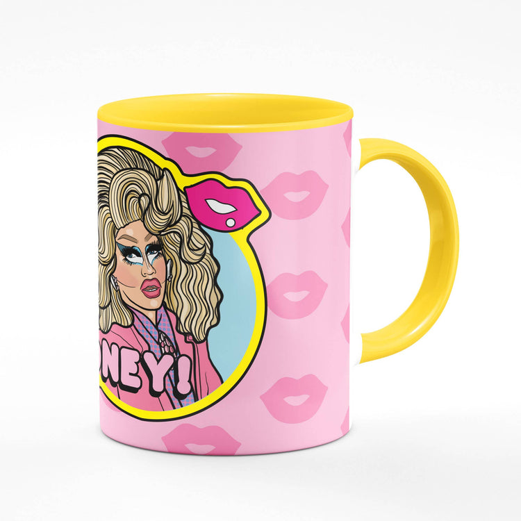 Trixie Dragqueen Yellow Coffee Mug