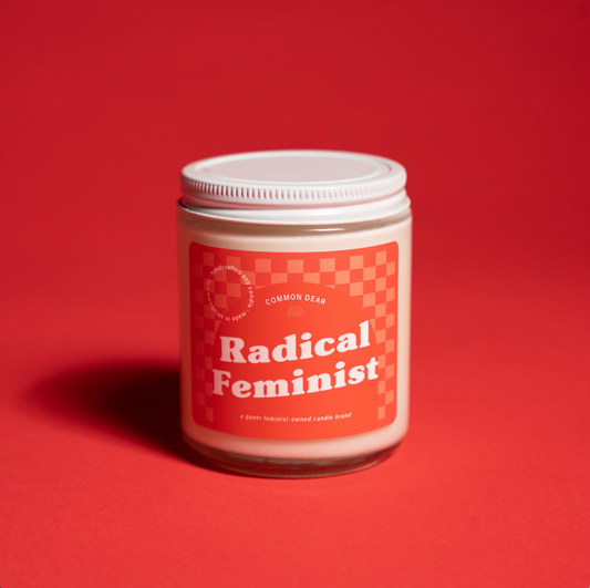 Radical Feminist Soy Candle