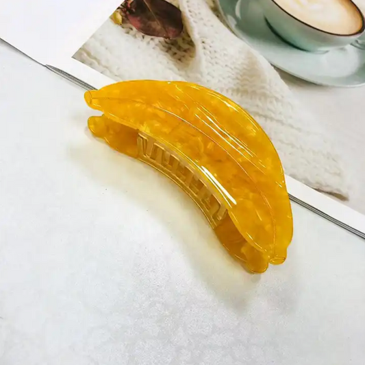 Banana Fruit Hair Claw Clip