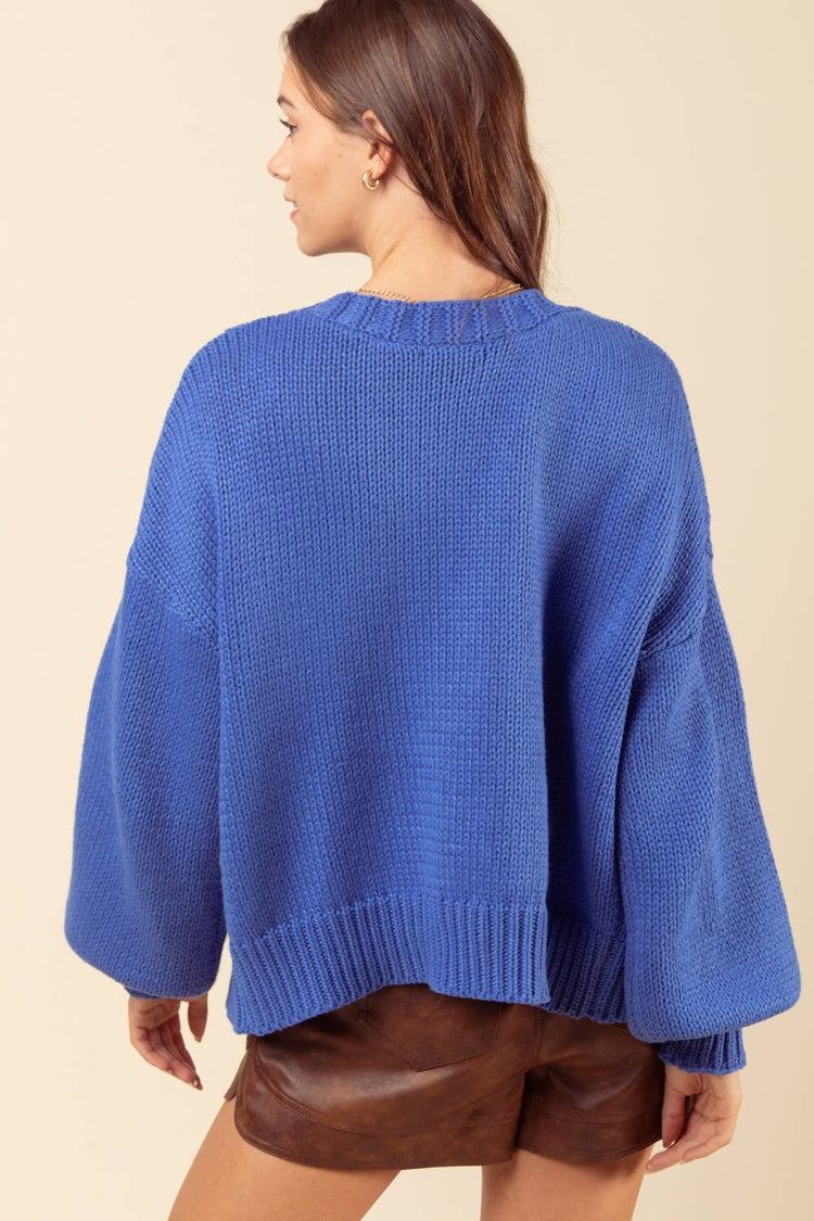 SALE - Cloud Chunky Knit Sweater Cardigan