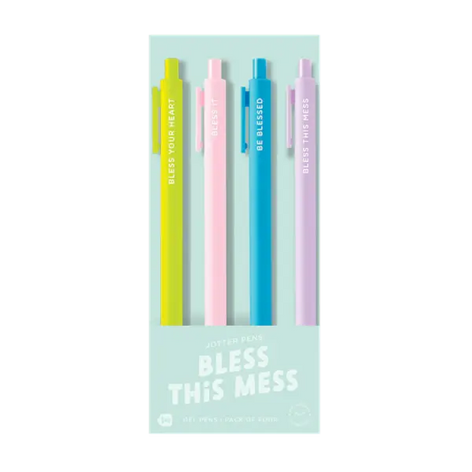 Bless This Mess Jotter Set, 4 Pack
