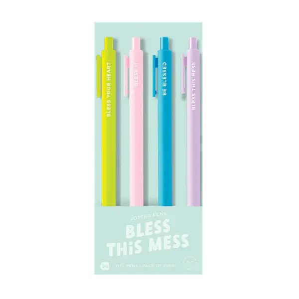 Bless This Mess Jotter Set, 4 Pack