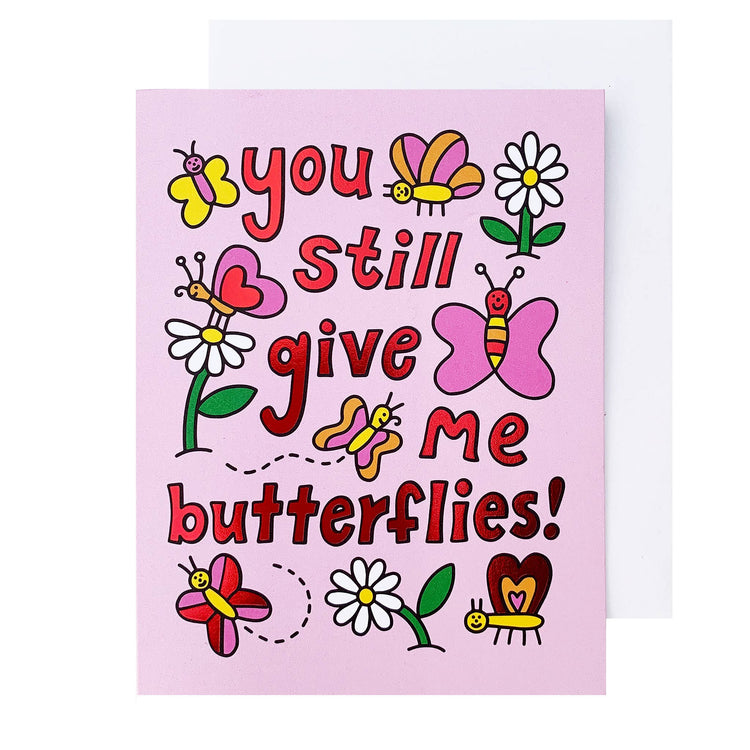Butterflies Love Greeting Card
