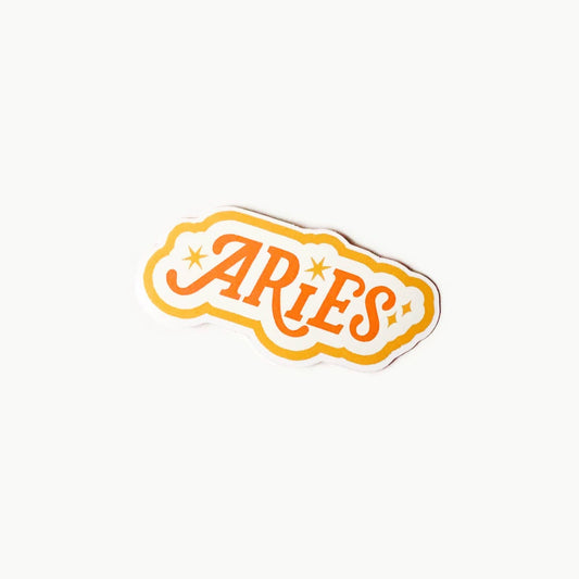 Aries Clear Sticker
