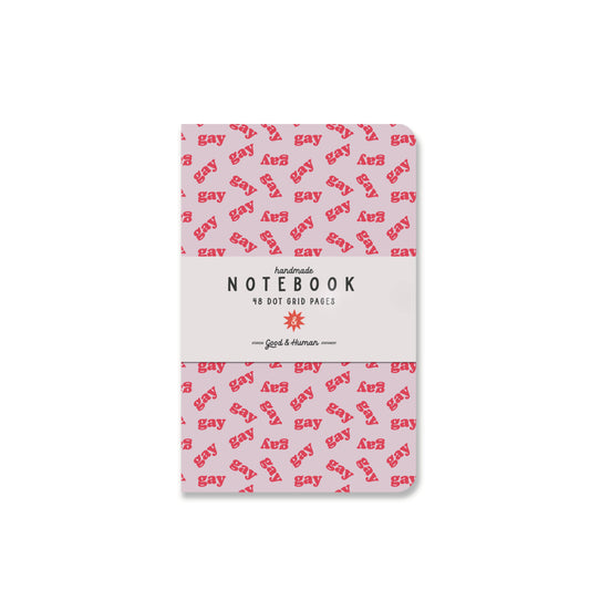 Say Gay Dot Grid Notebook Bullet Journal