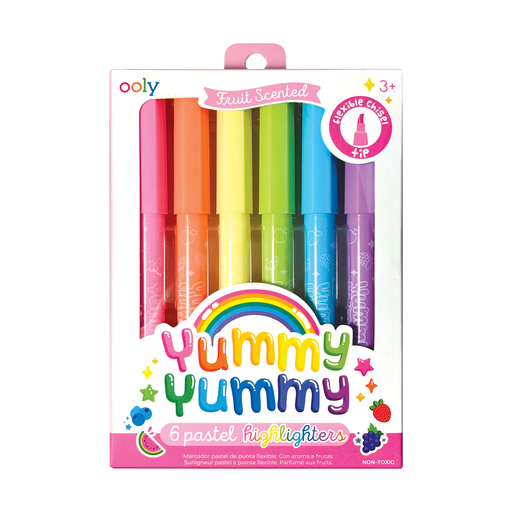 Yummy Yummy Scented Highlighters, Set of 6