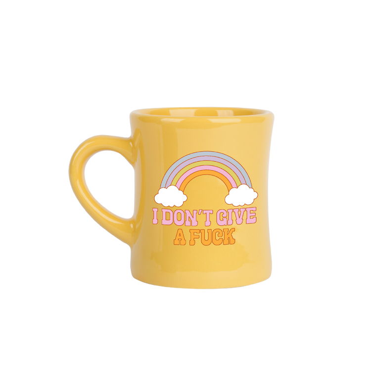 I Don't Give a Fuck Diner Coffee Mug
