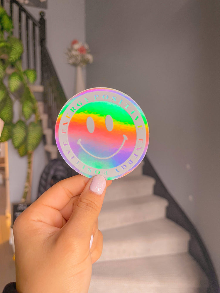 Positive Energy Holographic Sticker