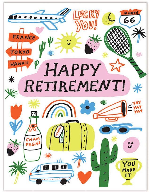 Happy Retirement Yay Yay Yay Greeting Card