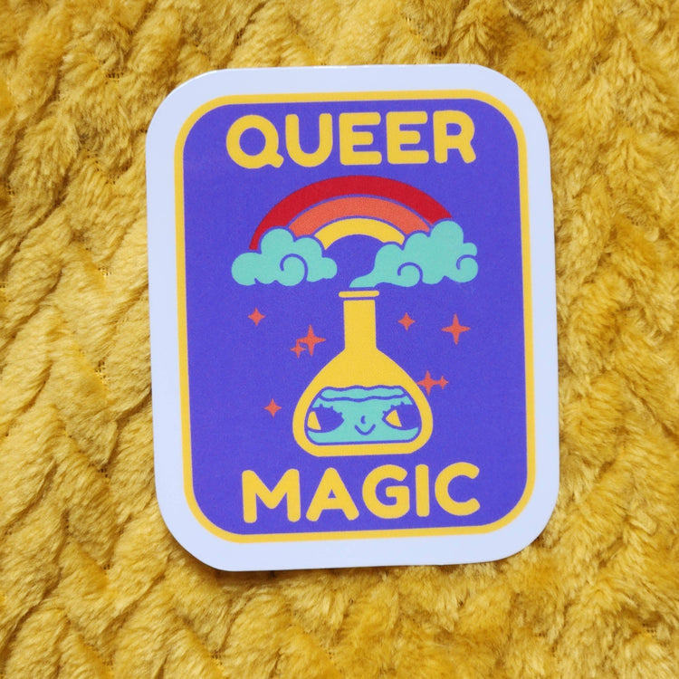 Queer magic sticker lesbian gay lgbtq hydroflask planner