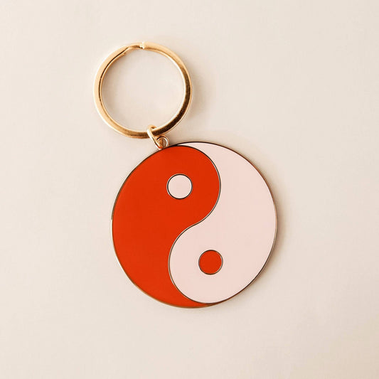 SALE - Yin Yang Keychain
