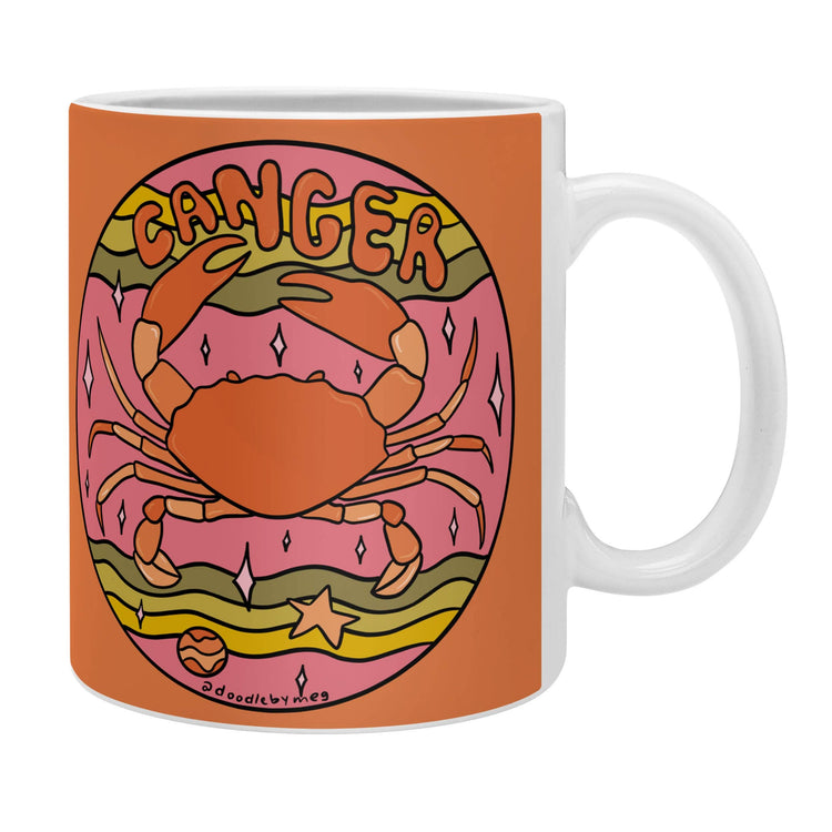 SALE - Cancer Coffee Mug by Doodle By Meg