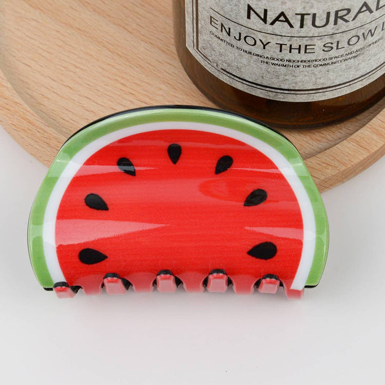 Watermelon Fruit Hair Claw Clip