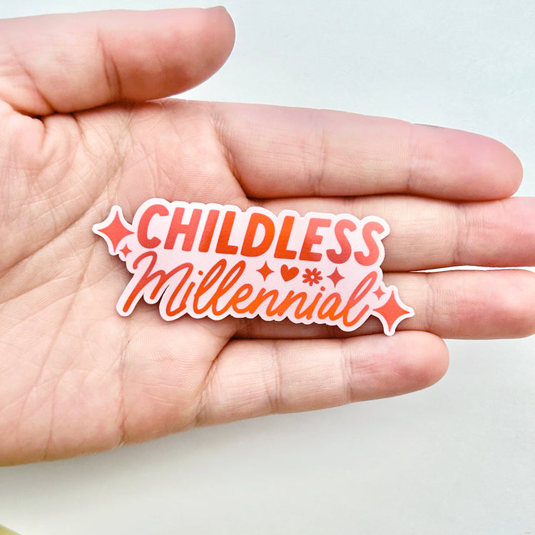 Childless Millennial Sticker