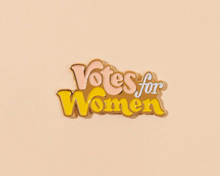 Votes For Women Enamel Pin
